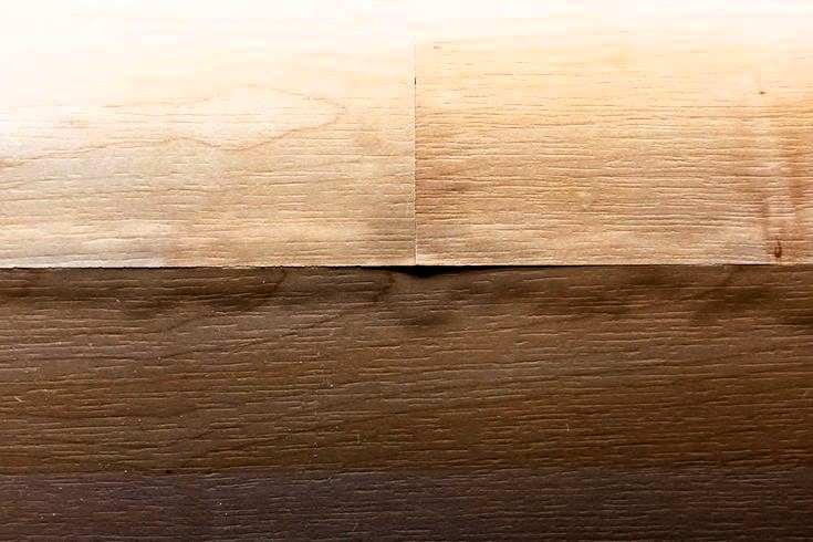 how to fix water damaged swollen wood furniture